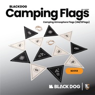BD058 | BLACKDOG BD-QZ001 _ Camping Atmosphere Flags (4m/12flags)