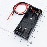 [5 Pieces]- Battery Box, 2xAAA Battery Tray 15cm Extension Cord