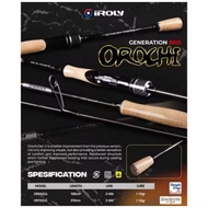 Ultra Light Fishing Rod Iroly Orochi IR 662/ 702 GEN lll