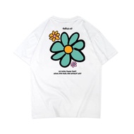 Tshirt White Rifle.co Flowers