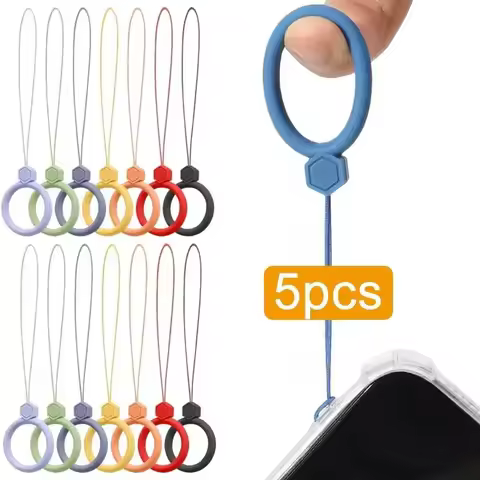 New Cartoon Mobile Phone Lanyard Silicone Ring Mobile Phone USB Flash Drive Universal Cute Diamond F