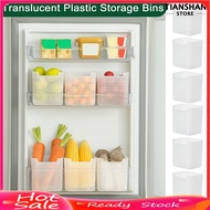 [TSS]✧3/6Pcs Refrigerator Storage Boxes Vegetable Fruit Organizer BPA Free Large Capacity Transparen