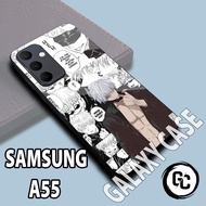 Glossy Softcase SAMSUNG A55/case SAMSUNG A55 Anime/case SAMSUNG A55 glitter/casing SAMSUNG A55