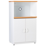[特價]IHouse-SGS 促銷款緩衝雙門1拖塑鋼電器櫃 白色