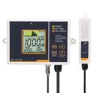 Smart CO2 Controller Dual Channel NDIR CO2 Sensor Day Night Carbon Dioxide Detector 0-5000PPM For Gr