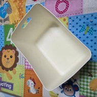 #N/A - J112 米黃色 日系無印風收納箱 雜物整理箱 玩具收納籃 零食收納筐 藥物收納盒 塑膠儲物箱 衣物儲物盒 廚房置物籃