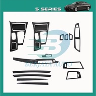 5 Series F10 F11 F07 520i 528i 530i 2010-2017 Interior Decoration Carbon Fiber Design Trim Berjaya A