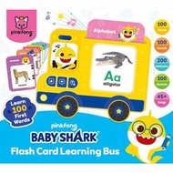 全場最平! Pinkfong Baby Shark Flash Card Learning Bus｜互動聲效字卡學習｜英文英語學習｜幼兒教育玩具