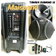 Dijual SPEAKER AKTIF 18 inch portable TANAKA DIAMOND 18 Berkualitas
