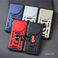 REDMI 14C CASE ROBOT CASE TRANSFORMER SLIDE RING CASE REDMI 14C