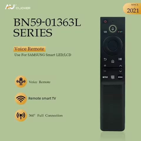BN59-01363L Smart TV Voice Remote Control Compatible with Samsung Smart TV NEO QLED/QLED Series For 