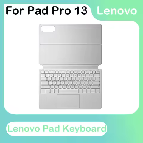 Lenovo Xiaoxin Pro 13 Series Magnetic Keyboard, Detachable Design, PU Leather Case with Stand, Lenov