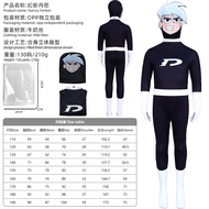 Phantom Danny cosplay costume kids animation Danny Phantom Halloween cosplay costume