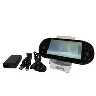 SONY PCH-2000 ZA11 BLACK VITA SLIM REGION FREE OLED CONSOLE WITH CHARGER