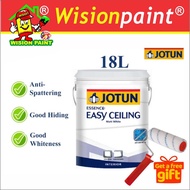 JOTUN 18L Essence Easy Ceiling (Matt White) ( FREE 7" ROLLER SET ) 18L