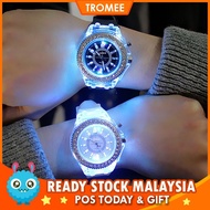 Tromee Couple Watch Jam Tangan Cancat LED Glow Watch
