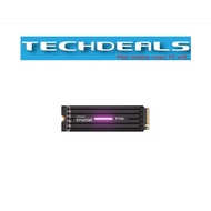 Crucial T710 Series Read Up to 14,900MB/s M.2-2280 PCIe Gen5x4 NVMe SSD (1TB/2TB/4TB with Heatsink)