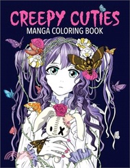 18489.Creepy Cuties Manga Coloring Book