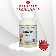 Diabetic Heart Care | California Gold Nutrition CoQ10, 100/200 mg, 30/120/360 Veggie Softgels