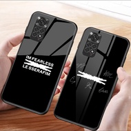 LE SSERAFIM 06 Glass Phone Case For Xiaomi Redmi Note 14 13 Pro Plus 12 4G 11 10 5G 9 Cover