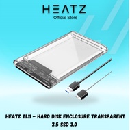 Heatz Zl11 - Hard Disk Enclosure Heatz Zl11 Transparent 2.5 Ssd 3.0