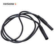 FAYSHOWSG 1/2pcs Meter Test Lead Extension, 100CM/ 39.37inch Silicone Male-to-Female Banana Plug, CA