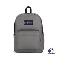 Jansport Superbreak Plus Backpack Sports Bag Gray Basic Style JS0A4QUE7H6
