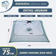 AQUASEA - Jaring Perangkap Udang Kepiting Ikan Kecil Model Segiempat Tahan Lama Perangkap Kepiting I