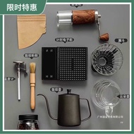 Hand-Brewed Coffee Maker Set Hand-Brewed Coffee Machine Hand-Cranked Household Small Coffee Bean Gri