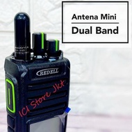 Antena ht mini dual band / antena ht pendek dual band