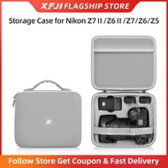 XFJI Travel Carrying Case for Nikon Z7Il Z6Il Z7 Z6 Z5 Organizer Storage Bag EVA Shoulder Bag Portab