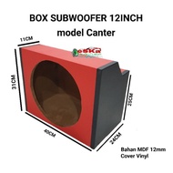 Terlaris BOX SUBWOOFER 12inch Mobil Canter warna hitam