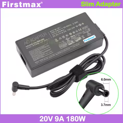 20V 9A 19.5V 9.23A 180W Gaming Laptop Charger for Asus ROG FX506IE FX506IM FX506IC FX706IC FX706HE F