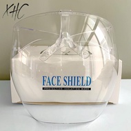 kualiti tinggi๑Stock Ready Stock shield Pelindung muka penuh pelindung cermin besar Acrylic full face Sunglasses BLOCC e