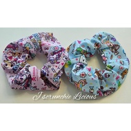 Scrunchie  : TOKIDOKI S/M size pink and blue colour