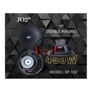 Speaker Jo2 10 Inch Doue Magnet Sp-102 Speaker Komponen