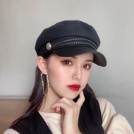 Korean fashion style sailor hat. Rebet hat, youthful and dynamic fashion style