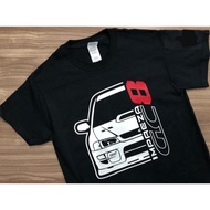 Subaru Impreza WRX STi slimeye meaneye GC8 tshirt