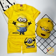 IDC Yellow Minion Outfit for Boys and Girls for Ages 1-10 Years