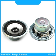 78Fkwrhiabm 2pcs 3 Inch Full-Range Speaker 4 Ohm 10W Round Square Portable Full frequency Speakers U