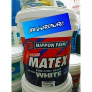 ⭐18 LITER NIPPON PAINT MATEX EMULSION PAINT WHITE BS 9102 ✅🆗