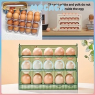 30Grid Egg Tray 3 Layer Egg Storage Box Egg Tray Organizer Egg Storage Box Organizer Rack Container
