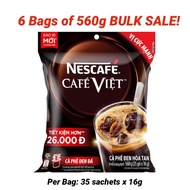 🇸🇬SELLER DELIVERY‼️Coffee for Office‼️$11.65 only | Cafe Viet Den Da 560g (35 sachets x 16g)