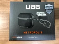 UAG AirPods Pro 耐衝擊保護殼-軍用黑