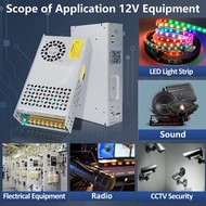 DC 48V 12.5A 600W Power Supply Adapter 110V AC to 48V DC Converter Power Supply for Drive Sensor Lam