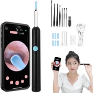 6个LED Light Endoscope Ear Cleaning Kit，IP67Waterproof，1080p High Definition Otoscope，Applicable iOS 
