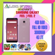 ✅ Samsung Galaxy Feel &amp; Feel 2 5.6 Inch 4+32GB 4G LTE Gaming Smartphone Telefon Murah Original Handphone Gadget Netflix