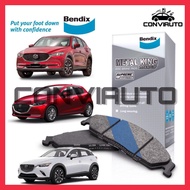 MAZDA CX5 MAZDA 2 CX3 SKYACTIVE REAR BENDIX METAL KING TITANIUM BRAKE PAD (DB2227MKT)