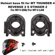 ชิ้นส่วนหมวกกันน็อค 1 คู่ ชิ้น เหมาะสำหรับ MT THUNDER 4 REVENGE 2 S STINGER 2 สำหรับ MT-V-28B/สำหรับ
