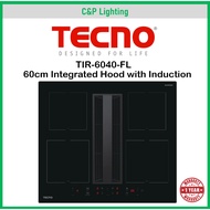 Tecno 60cm Integrated Hood with 4 Zone Induction Hob TIR-6040-FL